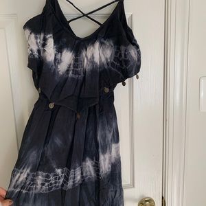 American Eagle Tie Dye Maxi Dress
